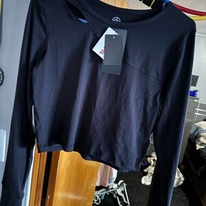 Black Long Sleeve Women's Top